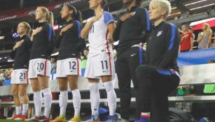 Megan Rapinoe en protesta 