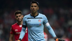 Alfredo Talavera en acción con Toluca