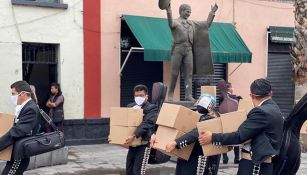 Mariachis de la Ciudad de México son apoyados por el gobierno