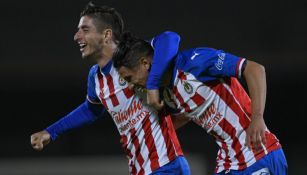 Brizuela celebrando su anotación ante América