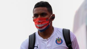 Tiba Sepúlveda previo a un partido de Chivas