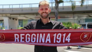 Ménez en presentación con Reggina