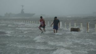 Huracán Hanna en Texas