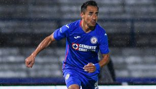 Rafael Baca durante el debut de Cruz Azul en el Guard1anes 2020