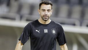 Xavi Hernández durante un duelo del Al-Sadd