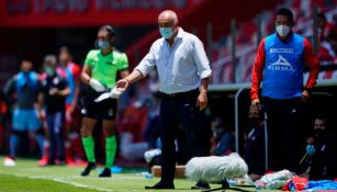 Memo Vázquez en el partido vs Toluca