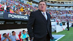 Miguel Herrera, técnico del América