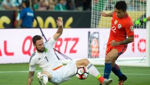 Layún en goleada vs Chile en Copa América