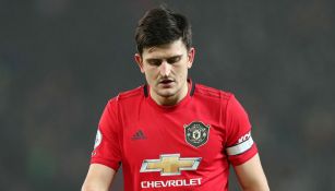 Harry Maguire tras una derrota del Manchester United 