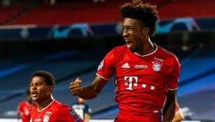 Kingsley Coman festeja contra su exequipo 