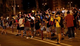 Las protestas de los aficionados contra Bartomeu