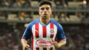 Fernando Beltrán en partido con Chivas