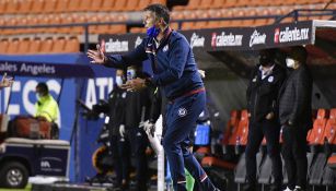 Robert Dante Siboldi en partido con Cruz Azul