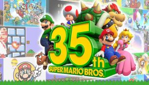 Presentación del '35 aniversario de Super Mario Bros'