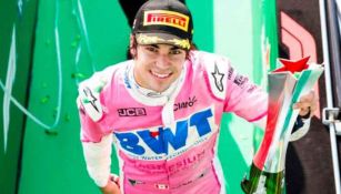 Lance Stroll presume su tercer lugar