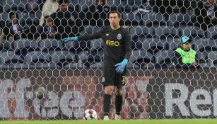 Marchesín en partido con Porto