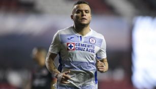 Cabecita Rodríguez en partido con Cruz Azul