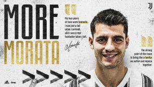 Álvaro Morata, nuevo jugador de la Juventus