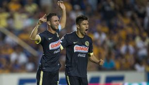 Miguel Layún y Oribe Peralta en su etapa en América