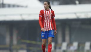 Tania Morales en acción con Chivas