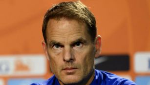 Frank de Boer en conferencia de prensa