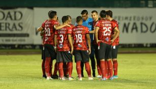 Tlaxcala FC antes de un partido