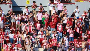 Afición de Necaxa en el Estadio Victoria