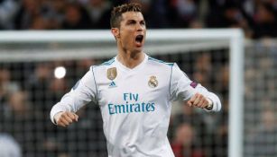 CR7 en partido con Real Madrid