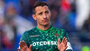 Andrés Guardado durante un duelo con el Betis en LaLiga 