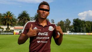 Joao Maleck en un entrenamiento