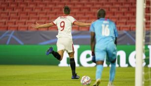 Sevilla venció al Rennes por la mínima 