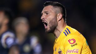 Gignac en partido con Tigres