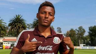 Joao Maleck en un entrenamiento