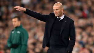 Zinedine Zidane, técnico del Real Madrid