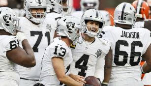 Raiders en partido de la NFL