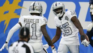 Raiders en partido de la NFL