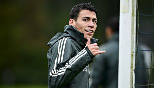 Héctor Moreno en entrenamiento con el Tri