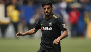 Carlos Vela en partido con LAFC