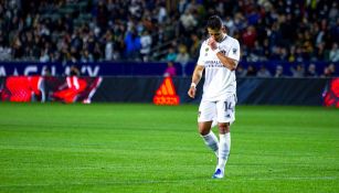 Javier Hernández con Galaxy