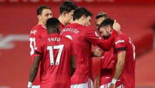 Manchester United en festejo