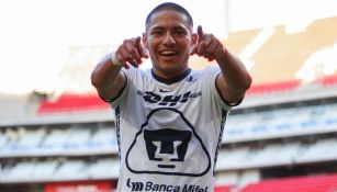 Bryan Mendoza durante un partido con Pumas Tabasco