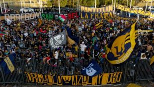 Afición de Pumas en CU previo al partido vs Cruz Azul