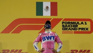 Sergio Pérez tras llevarse el GP de Sakhir