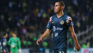 Paul Aguilar en acción con América