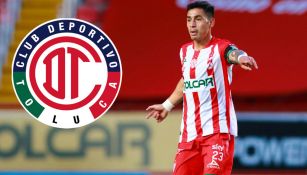 Claudio Baeza en un partido con Necaxa