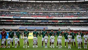 El Tricolor previo al partido vs Gales en el Azteca