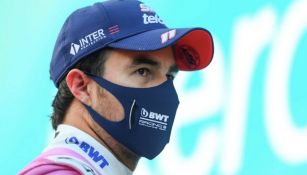 Checo Pérez previo a una carrera de F1