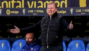 Ronald Koeman, técnico del Barcelona