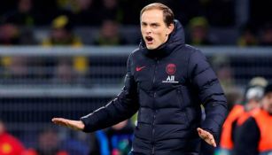 Tuchel en partido con PSG