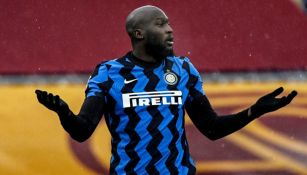 Romelu Lukaku en lamento ante la Roma